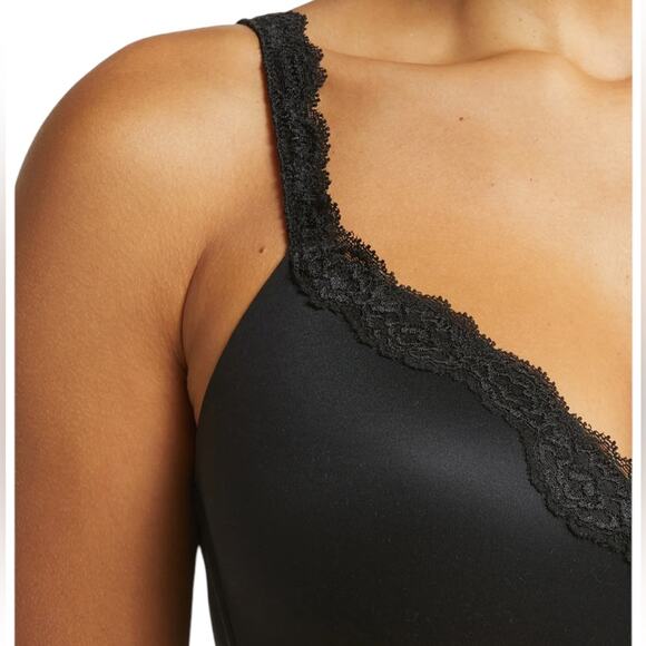 ^NWOT Wacoal Women's Softly Styled Wire Free T-Shirt Black Bra – Sz 34DDD - Picture 4 of 10